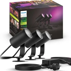 Philips Hue Lily udendørs LED basissæt m/3 spots