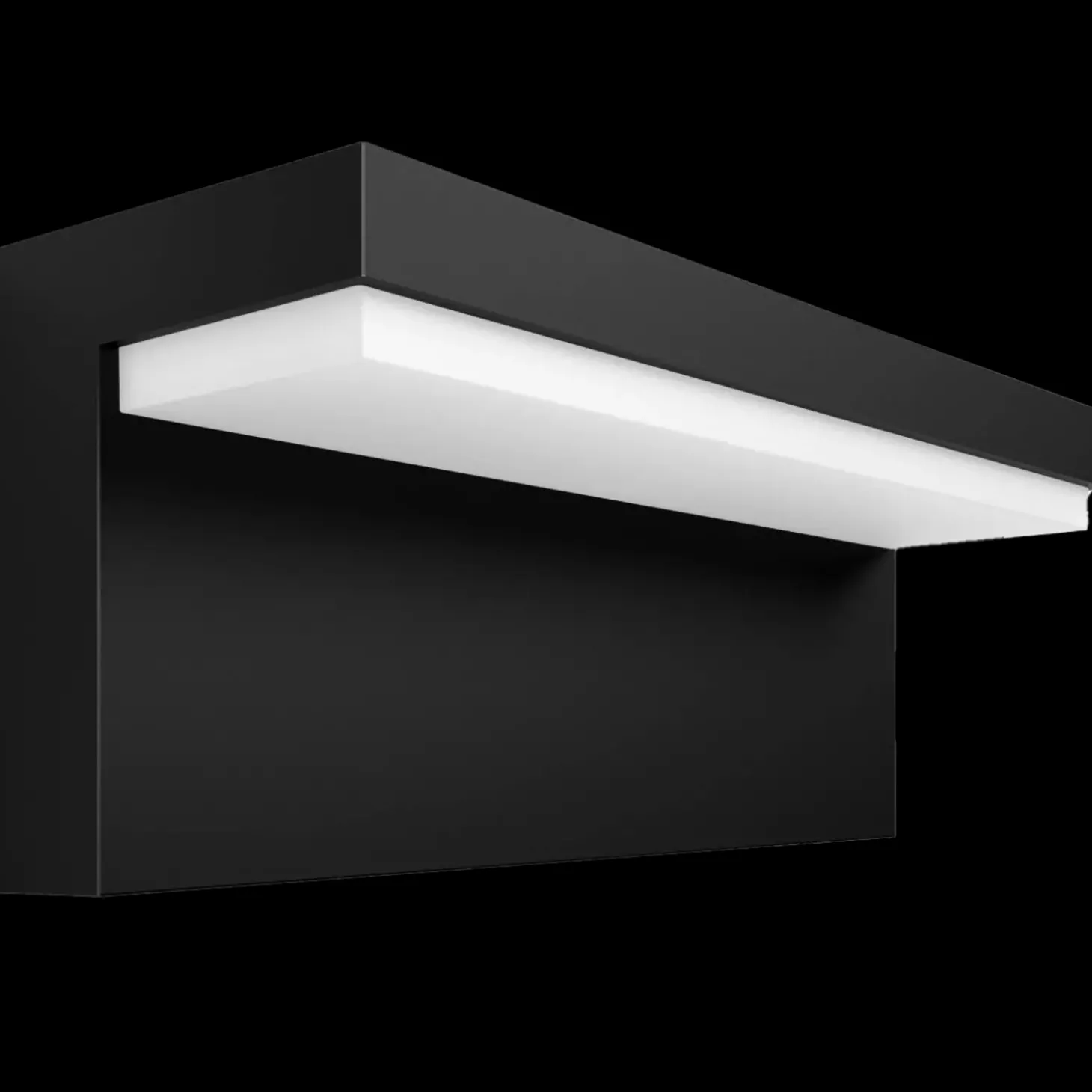 Philips Hue Nyro udendørs væglampe sort