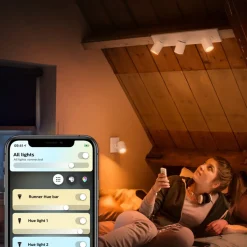 Philips Hue Runner med tre spots GU10 LED