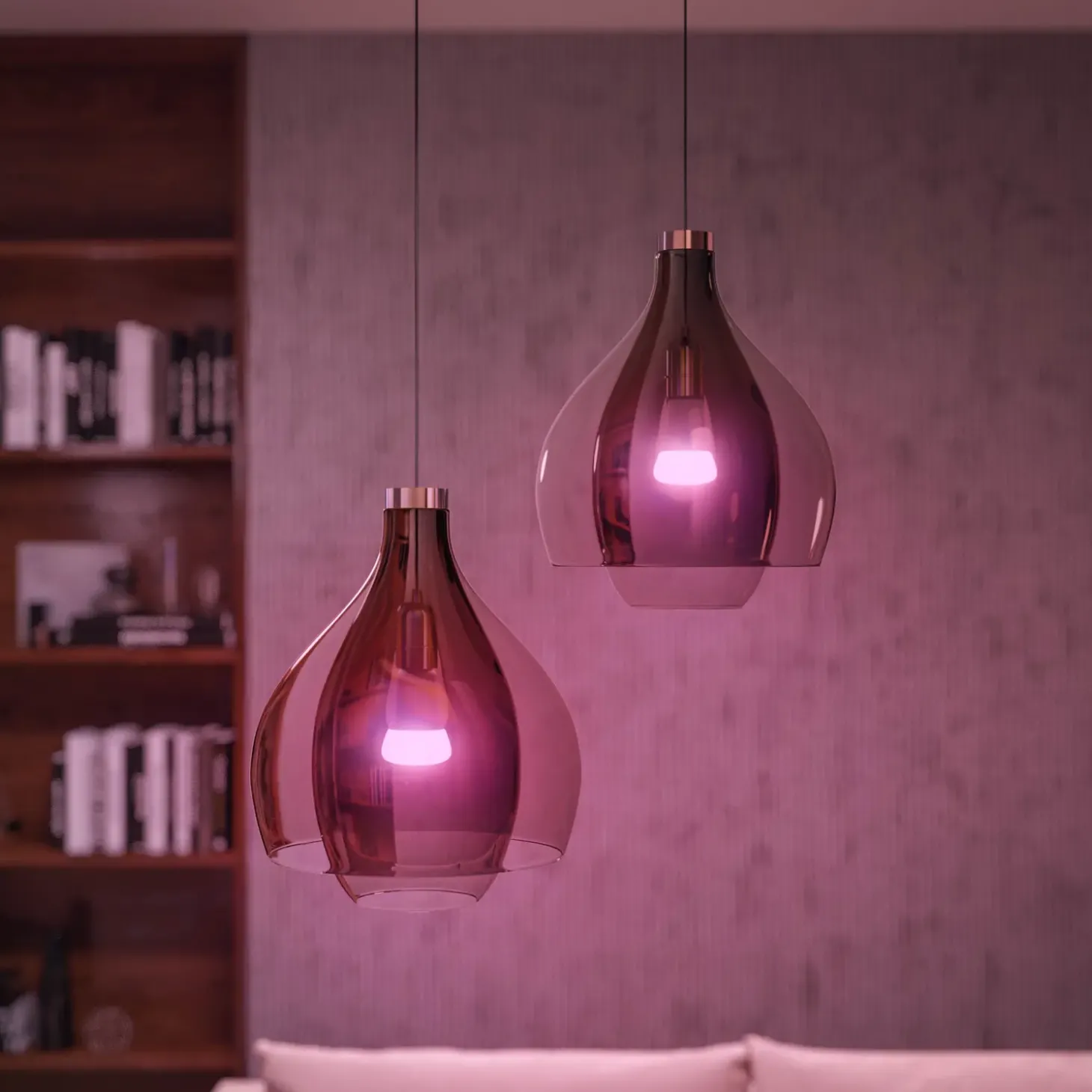 Philips Hue startsæt E27 2-pak m/Hue bridge/smart plug/Dimmer switch