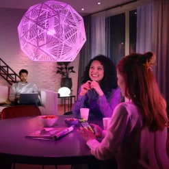Philips Hue startsæt E27 2-pak m/Hue bridge/smart plug/Dimmer switch