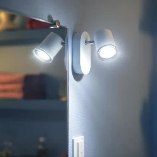 Philips Hue White ambiance Adore enkelt spot til badeværelse GU10 LED