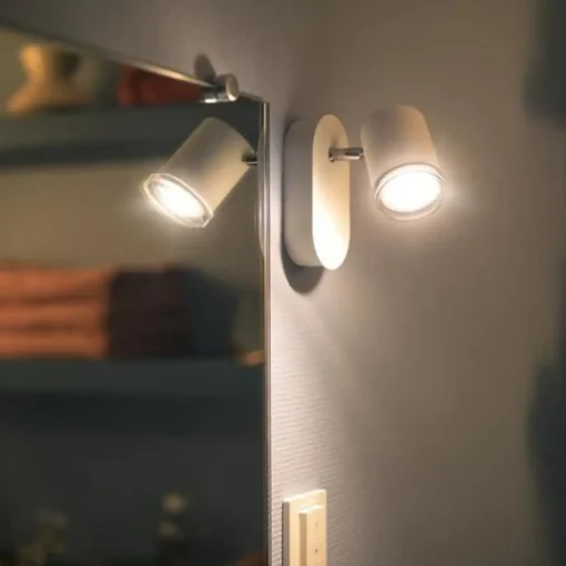Philips Hue White ambiance Adore enkelt spot til badeværelse GU10 LED