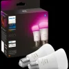 Philips Hue White and color ambiance dobbeltpakke E27 LED