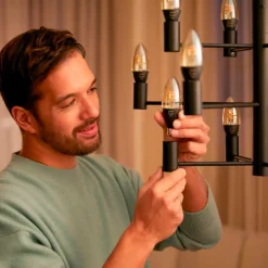 Philips Hue White LED filament kertepære E14