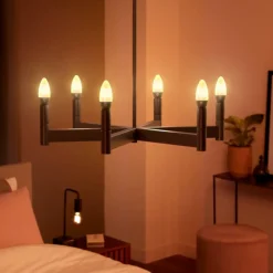 Philips Hue White LED filament kertepære E14