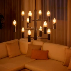 Philips Hue White LED filament kertepære E14