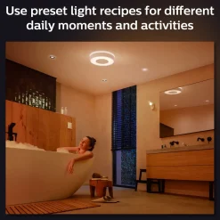 Philips Hue Xamento M indbygningsspot 1x5,7W hvid