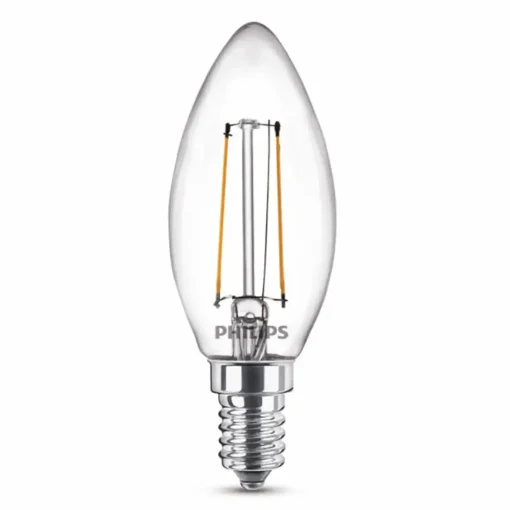 Philips Kerte LED pære E14 25W 2 pack