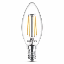 Philips Kerte LED pære E14 40W 2 pack