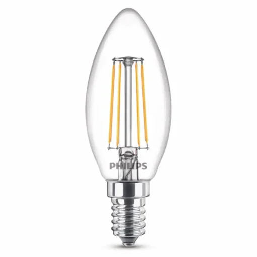 Philips Kerte LED pære E14 40W 2 pack