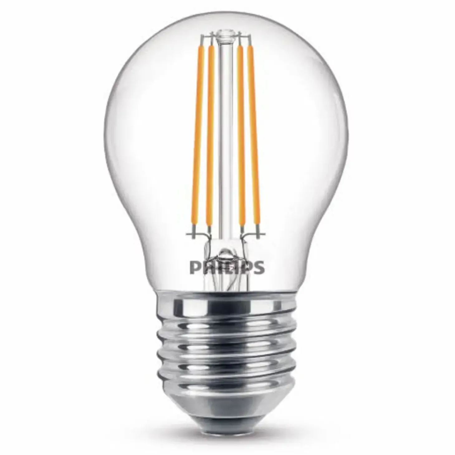 Philips Krone LED pære E27 40W 2 pack