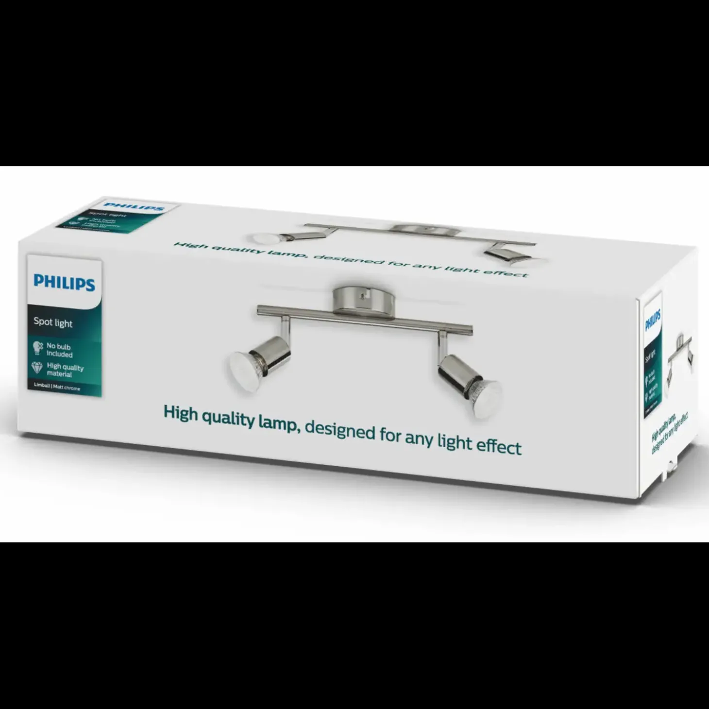 Philips Limbali spot 2x50W nikkel