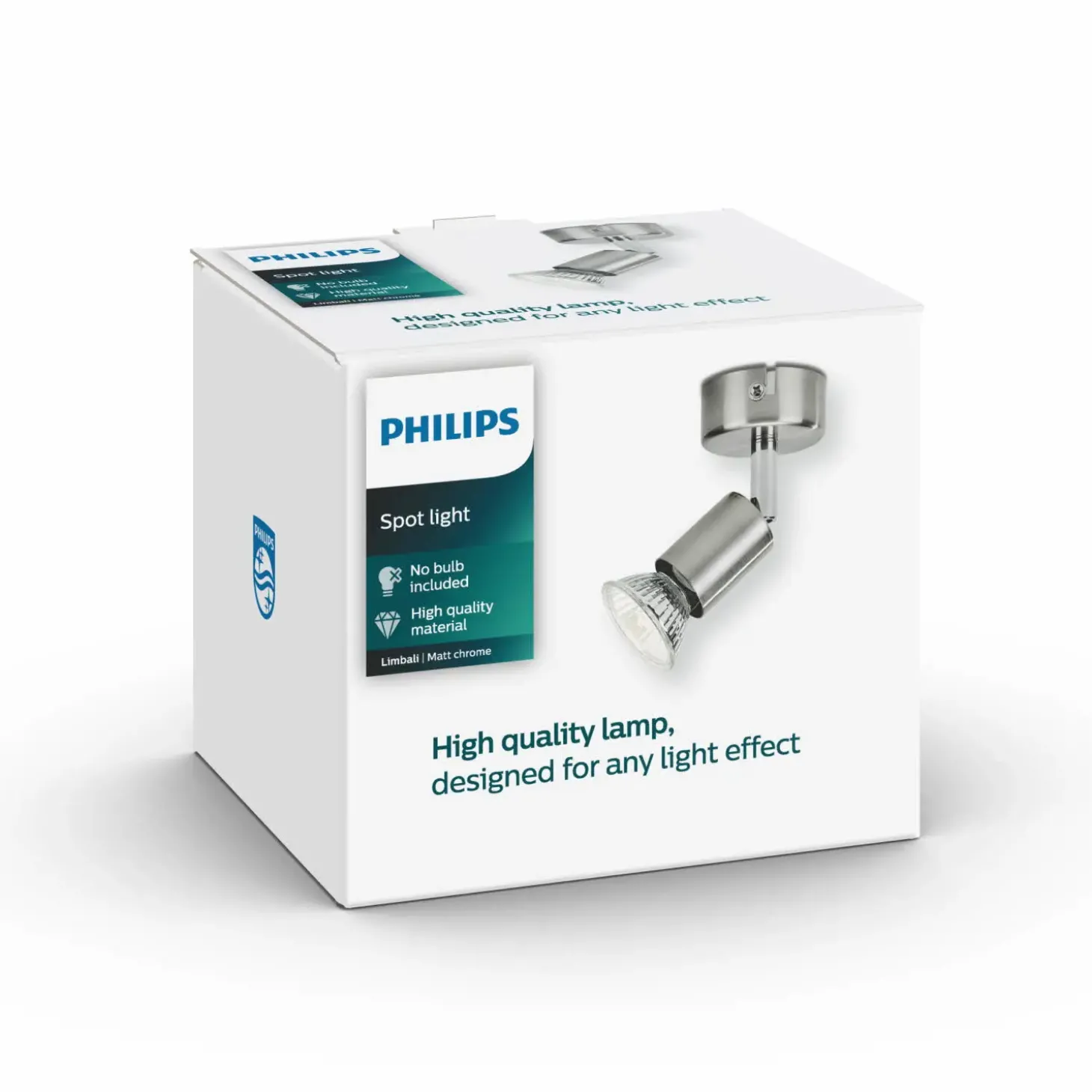 Philips Limbali spot 1x50W nikkel