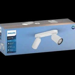 Philips Pongee spot 2x10W hvid