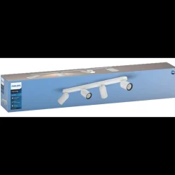 Philips Pongee spot 4x10W hvid