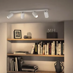 Philips Pongee spot 4x10W hvid