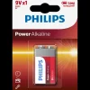 Philips Power Alkaline 6LR61/9V batteri 1 stk.