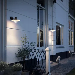 Philips Skua udendørs væglampe sort