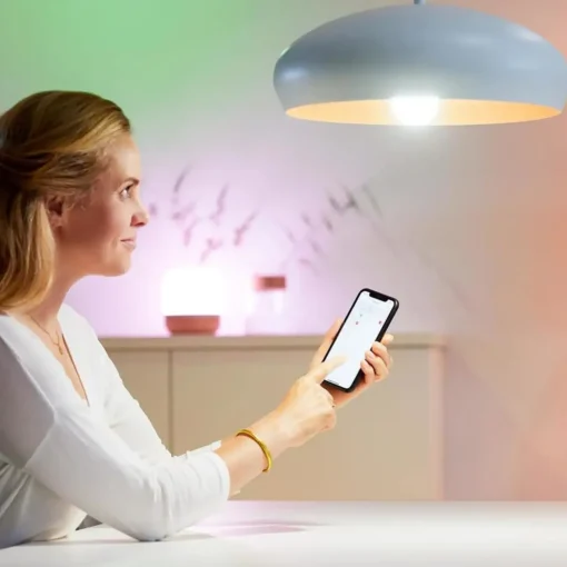 Philips Smart WiZ color LED pære E27 13W standard mat