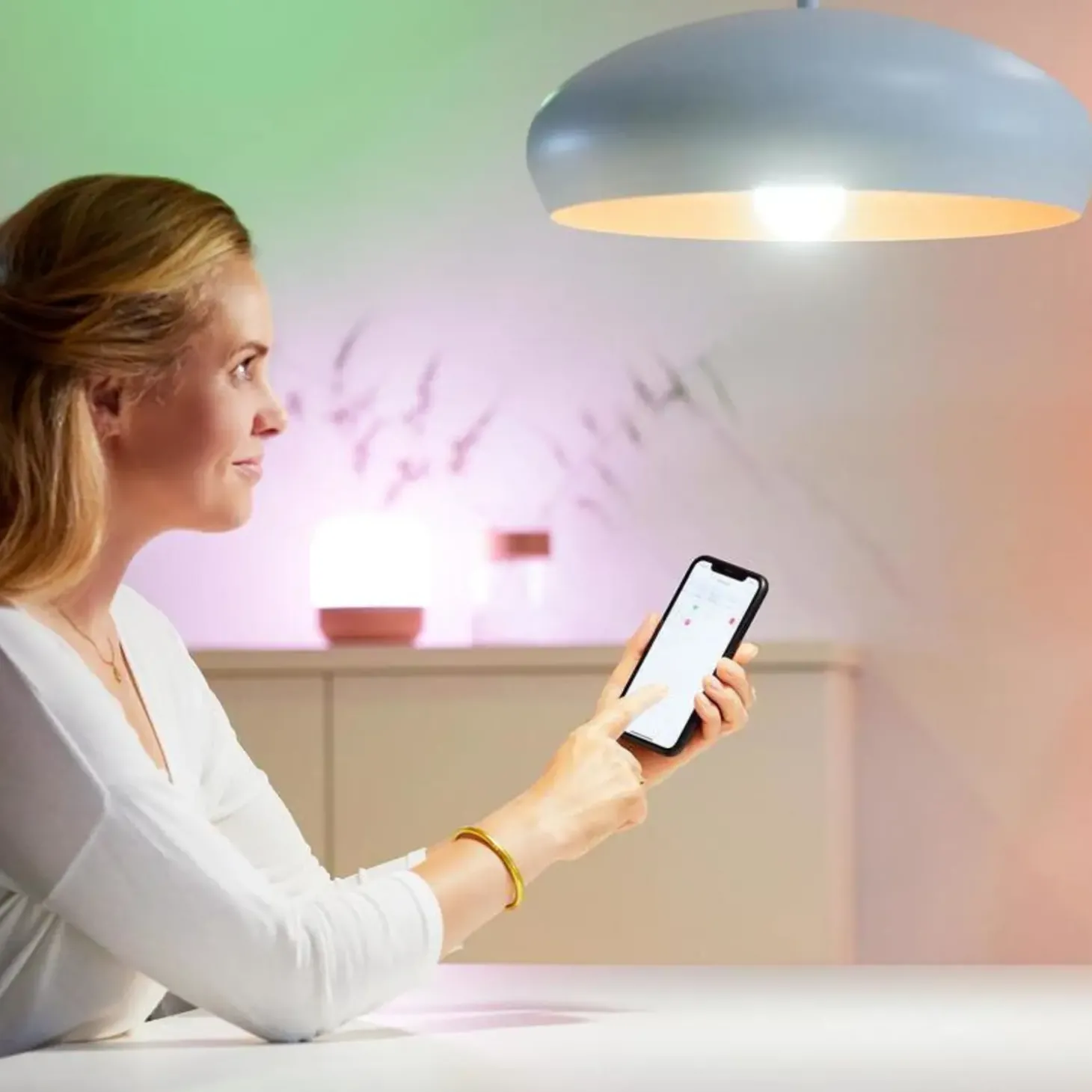 Philips Smart WiZ white LED pære GU10 4,8W spot