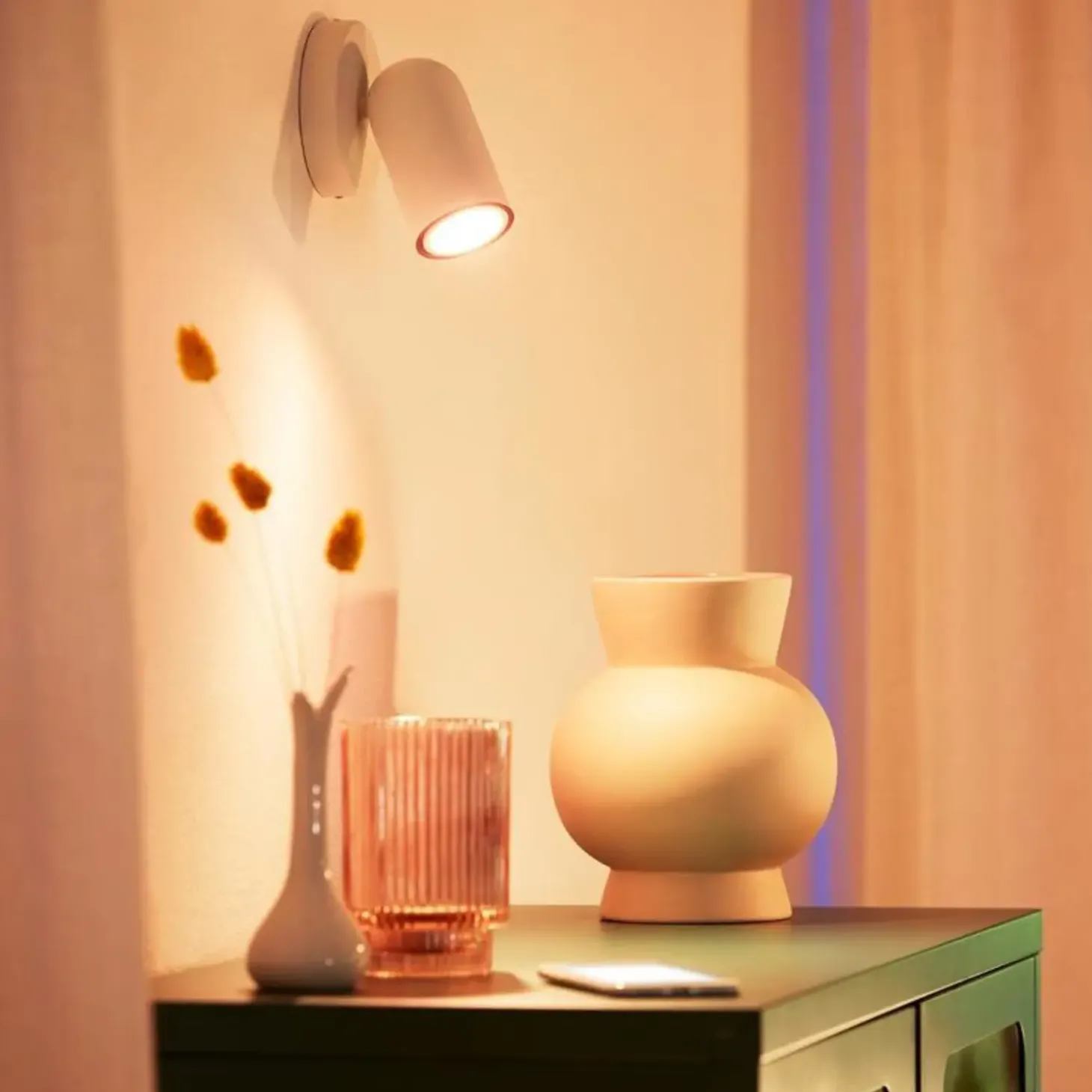 Philips Smart WiZ white LED pære GU10 4,8W spot