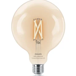 Philips Smart WiZ white LED pære E27 6,7W stor globe klar
