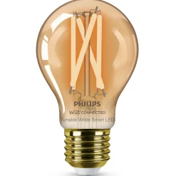 Philips Smart WiZ white LED pære E27 6,7W standard guld