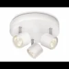 Philips Star LED spot 3x4W hvid