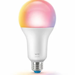 Philips WiZ Wi-Fi LED pære E27 18,5W A80 farve
