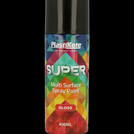 Plasti-Kote PK super blank sort 400 ml