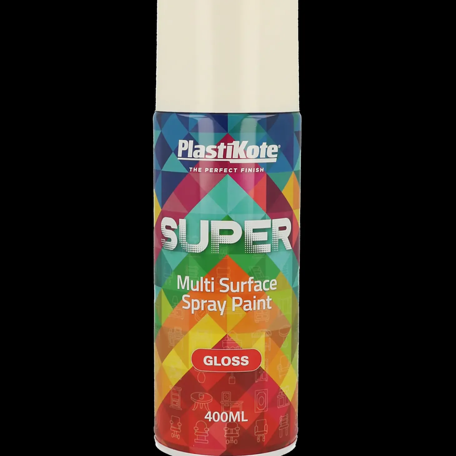 Plasti-Kote PK super blank hvid 400 ml