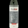 Plasti-Kote twist spraymaling 400 ml blank grå