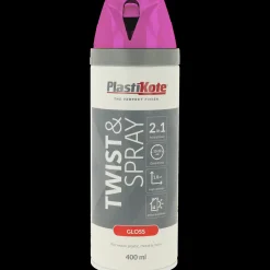 Plasti-Kote twist spraymaling 400 ml blank pink
