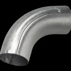 Plastmo bøjning 70° 90 mm aluzink