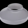 Plastmo brøndkrave 75x150 mm grå