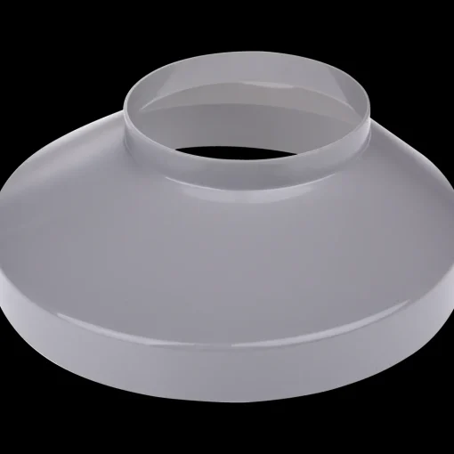 Plastmo brøndkrave 75x150 mm grå