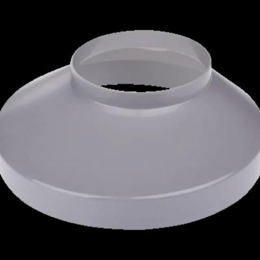Plastmo brøndkrave 90x150 mm grå