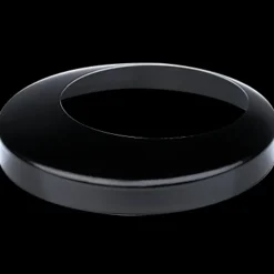 Plastmo brøndkrave 75x130 mm stål sort