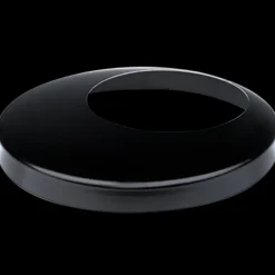 Plastmo brøndkrave 75x130 mm stål sort