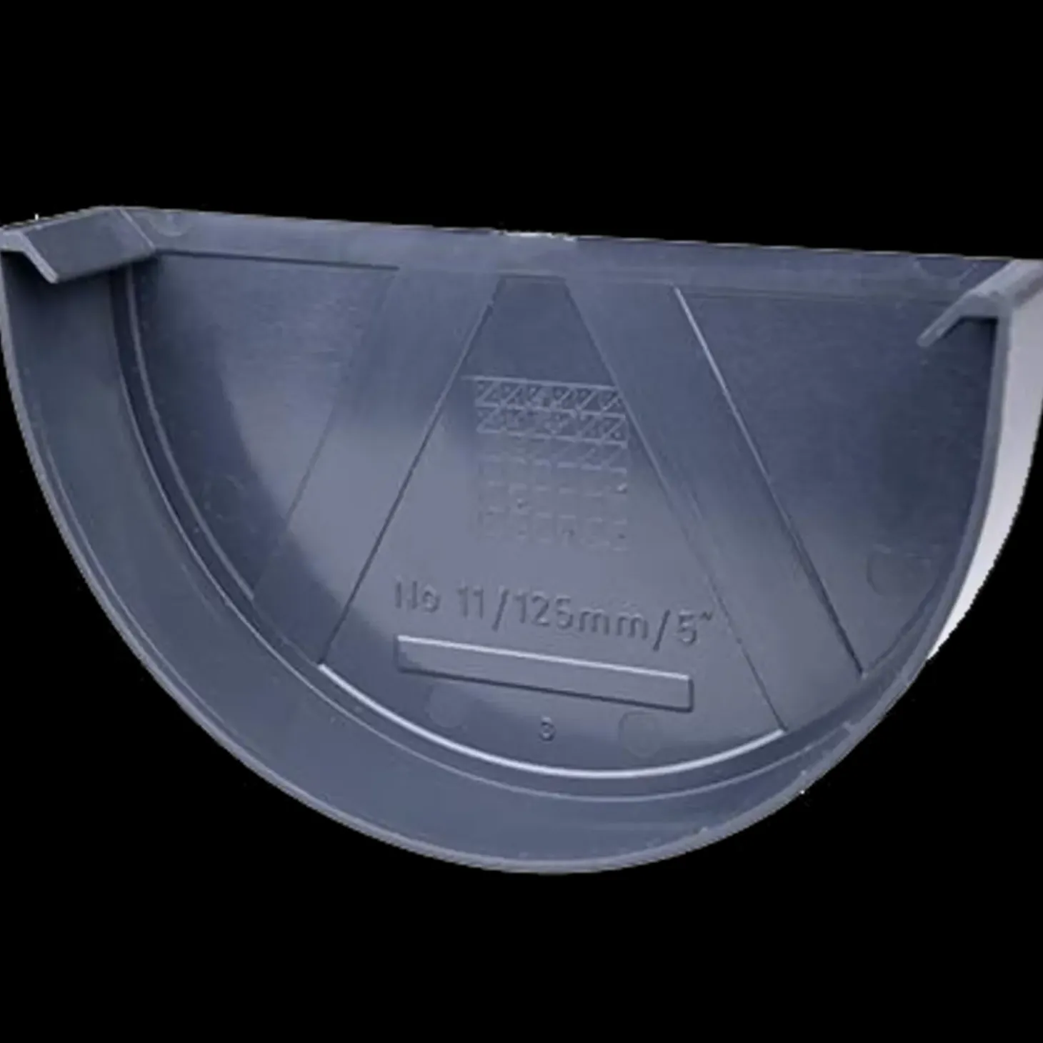 Plastmo endebund nr. 12 grafit