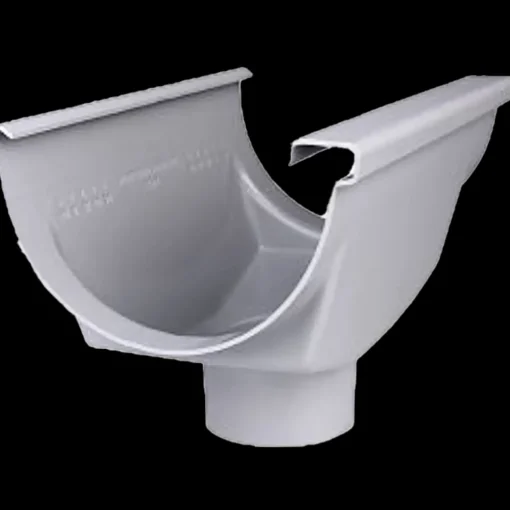 Plastmo expansionstudstykke 12/90 grå