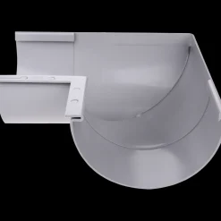 Plastmo gering indvendig nr. 10, 90° grå