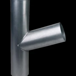 Plastmo grenrør 75 mm, 70° stål plus