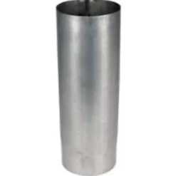 Plastmo lige nedførsel Ø75 mm stål plus
