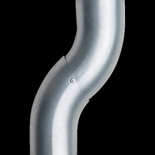 Plastmo nedførsel 75 mm stål plus