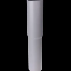 Plastmo nedførsel lige 75 mm grå