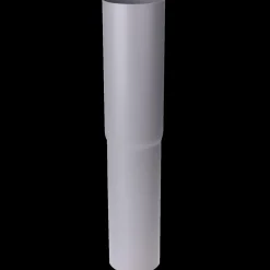 Plastmo nedførsel lige 75 mm grå