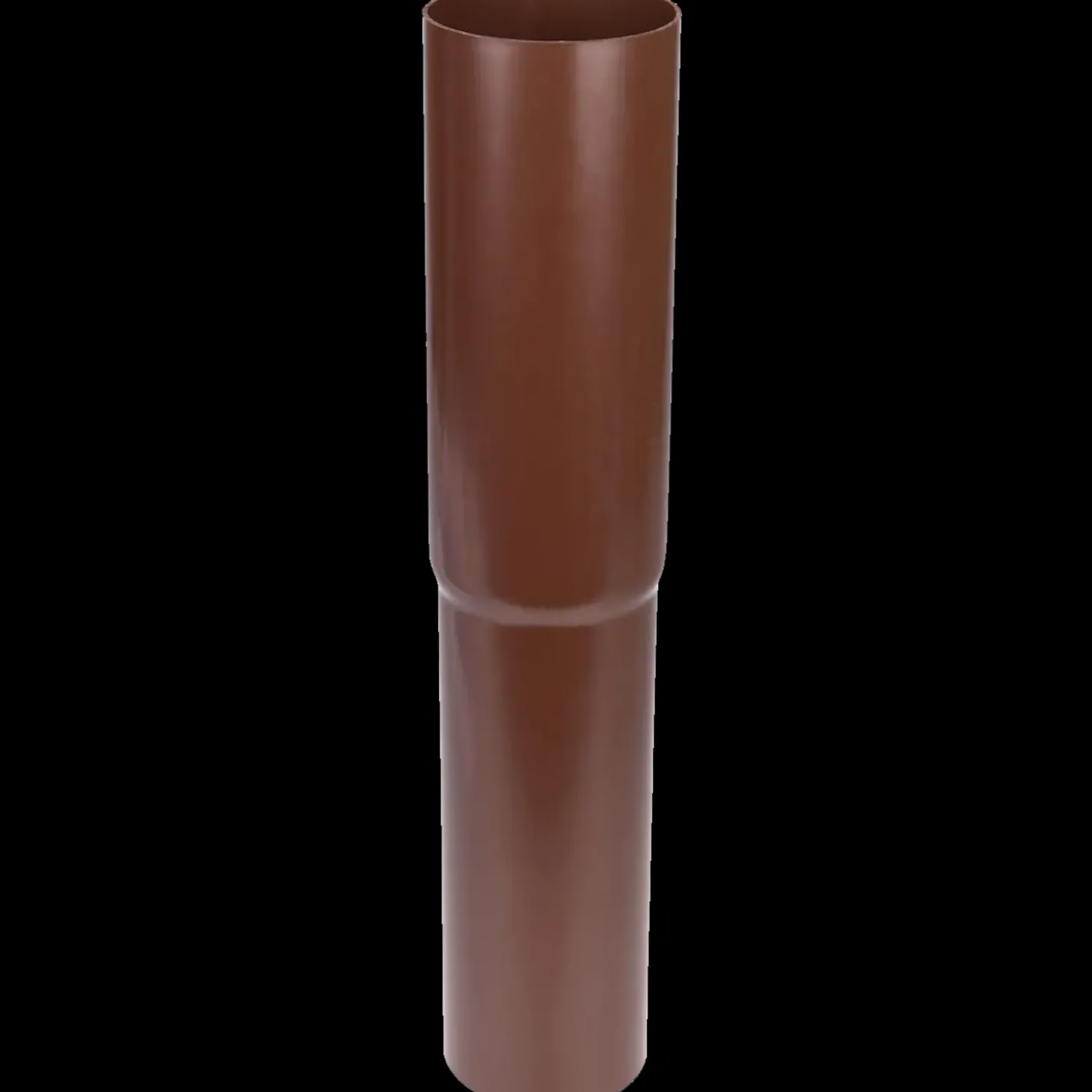 Plastmo nedførsel lige 75 mm brun