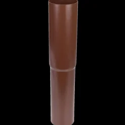 Plastmo nedførsel lige 75 mm brun